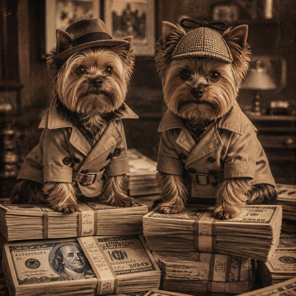Two Yorkies on the Upper East Side